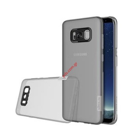 Θήκη διάφανη Nillkin Nature TPU Grey Samsung G955 Galaxy S8+ Plus Blister Θήκη διάφανη Nillkin Nature TPU Grey Samsung G955 Galaxy S8+ Plus Blister
