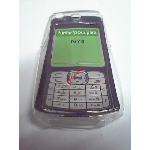 Θήκη διάφανη Nokia N70 μαλακό εύκαμπτο πλαστικό με πλήρη εφαρμογή Bulk (ΕΞΑΝΤΛΗΘΗΚΑΝ) Θήκη διάφανη Nokia N70 μαλακό εύκαμπτο πλαστικό με πλήρη εφαρμογή Bulk (ΕΞΑΝΤΛΗΘΗΚΑΝ)