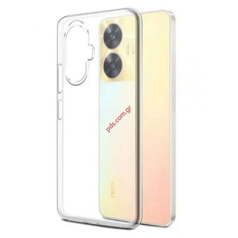 Θήκη διάφανη Realme C55 TPU Transparent clear Blister.