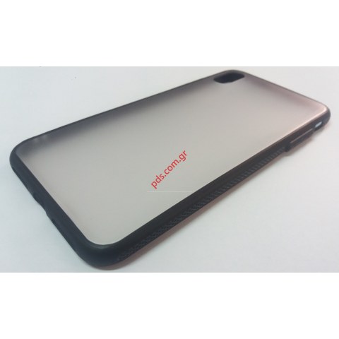 Θήκη διάφανη TPU Clear with black frame iPhone XS Max 6.5 inch. Θήκη διάφανη TPU Clear with black frame iPhone XS Max 6.5 inch.