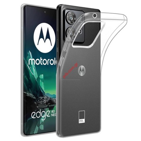 Θήκη διάφανη TPU Motorola EDGE 40 NEO XT-2307 Transparent Clear Bulk 