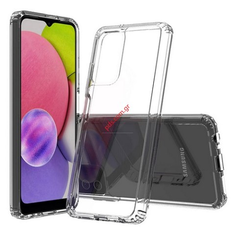 Θήκη διάφανη TPU Samsung A037G Galaxy A03S Transparent Clear Bulk 