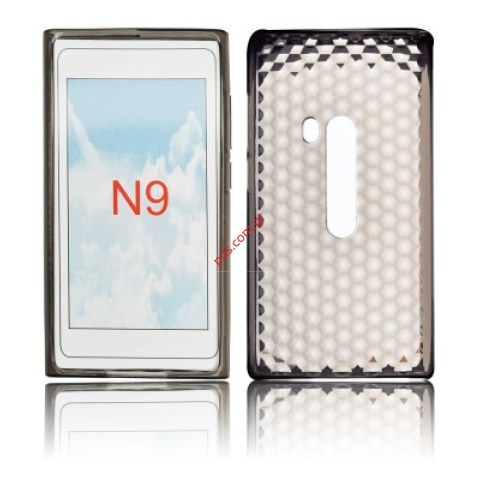 θήκη διάφανη TRN Nokia N9-00 σε μαύρη απόχρωση  θήκη διάφανη TRN Nokia N9-00 σε μαύρη απόχρωση