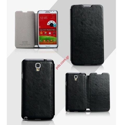 Θήκη Flip Book KLD Enland Samsung Galaxy Note 3 N9000 Black σε μαύρο χρώμα Θήκη Flip Book KLD Enland Samsung Galaxy Note 3 N9000 Black σε μαύρο χρώμα
