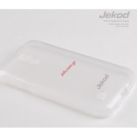 Case Jekod Samsung Galaxy S4 Mini i9190 TPU White Blister.