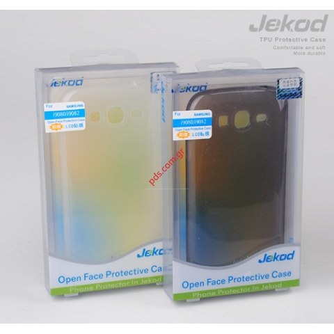 Case TPU Jekod Samsung GT i9082 Galaxy Grand Duos  Black Blister.
