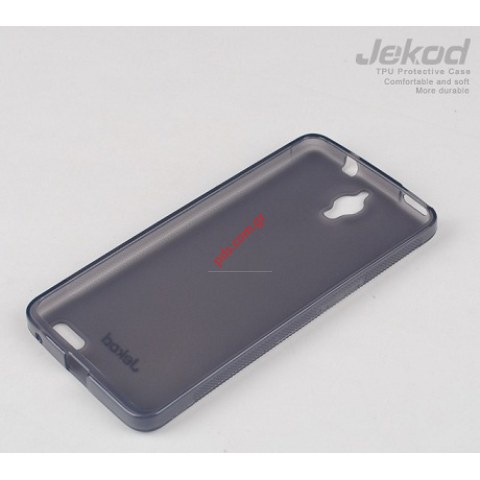 Θήκη Jekod TPU Gel Alcatel 6040D Idol X Black σε μαύρο χρώμα