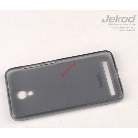 Θήκη Jekod TPU Gel Alcatel OT 6036Y Idol 2 Mini S Black σε μαύρο χρώμα