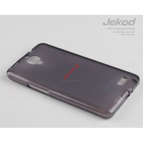 Θήκη Jekod TPU Gel Alcatel OT6030D Black σε μαύρο χρώμα