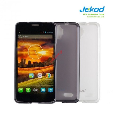 Θήκη Jekod TPU Gel Alcatel OT6030D Black σε μαύρο χρώμα