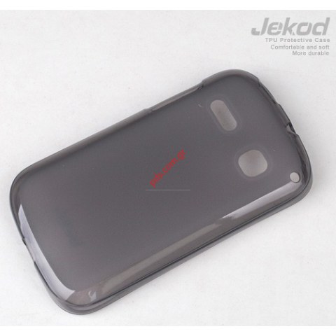 Θήκη Jekod TPU Gel Alcatel Pop C3 OT4033D Black σε μαύρο χρώμα