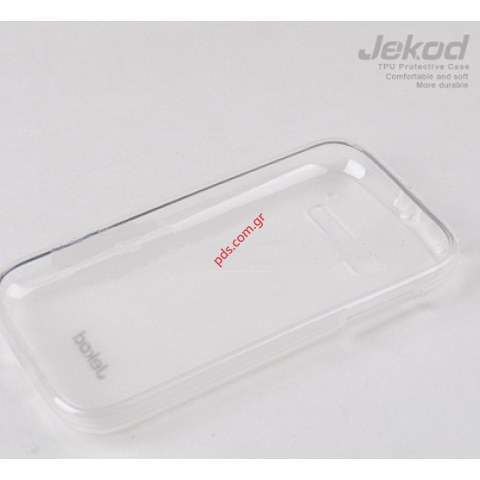 Θήκη Jekod TPU Gel Alcatel POP C5 OT5036D White σε λευκό χρώμα