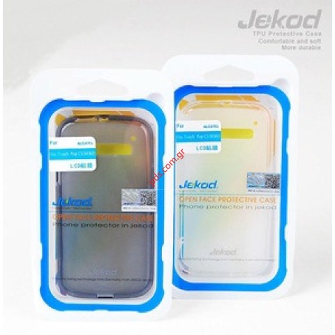 Θήκη Jekod TPU Gel Alcatel POPC5 OT5036D Black σε μαύρο χρώμα