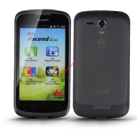 Θήκη Jekod TPU Gel Huawei G300 Ascend U8815 Black σε μαύρο χρώμα. Θήκη Jekod TPU Gel Huawei G300 Ascend U8815 Black σε μαύρο χρώμα.
