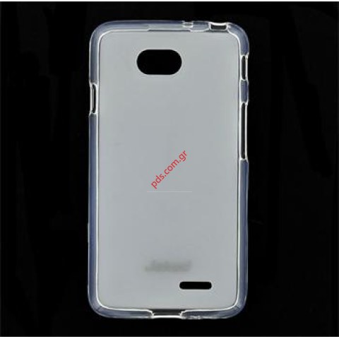 Θήκη Jekod TPU Gel LG D320 L70 White σε λευκό χρώμα