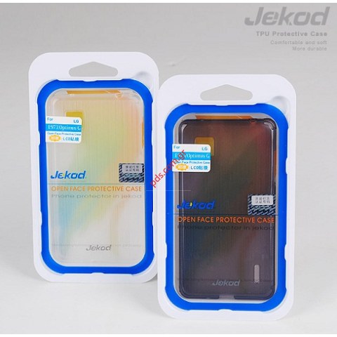 Θήκη Jekod TPU Gel LG Optimus G E975 White σε λευκό χρώμα