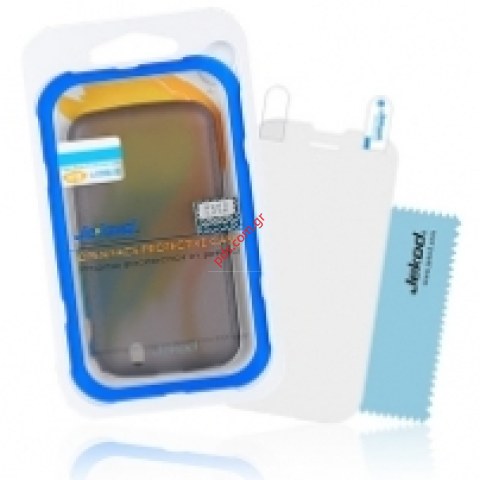 Transparent hard plastic case Jekod LG Optimus L3 2 Dual E430 in black color Transparent hard plastic case Jekod LG Optimus L3 2 Dual E430 in black color