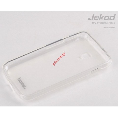 Θήκη Jekod TPU Gel LG P710 Optimus L7 II White σε λευκό χρώμα