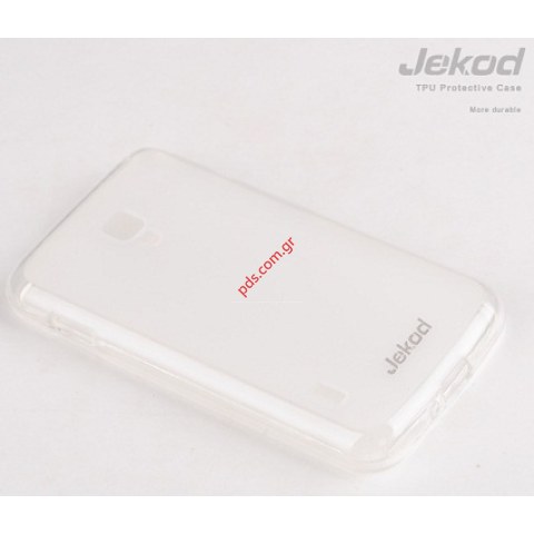 Transparent case Jekod TPU Gel LG P710 Optimus L7 II in White color. Transparent case Jekod TPU Gel LG P710 Optimus L7 II in White color.