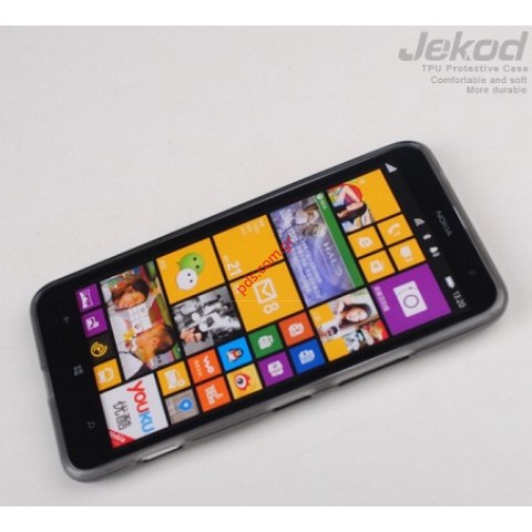 Θήκη Jekod TPU Gel Nokia Lumia 1320 Black σε σκούρο μαύρο χρώμα Θήκη Jekod TPU Gel Nokia Lumia 1320 Black σε σκούρο μαύρο χρώμα