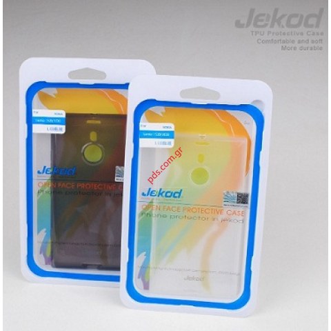 Case TPU Jekod Nokia Lumia 1520 Black Blister.