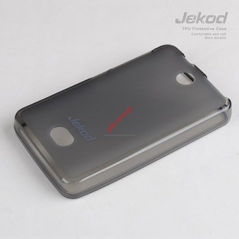 Θήκη Jekod TPU Gel Nokia Lumia 501 Black σε σκούρο μαύρο χρώμα Θήκη Jekod TPU Gel Nokia Lumia 501 Black σε σκούρο μαύρο χρώμα