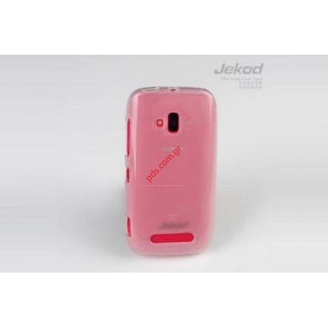 θήκη Jekod TPU Gel Nokia Lumia 610 Black σε λευκό χρώμα. θήκη Jekod TPU Gel Nokia Lumia 610 Black σε λευκό χρώμα.