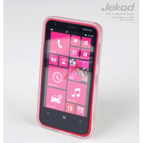 Θήκη Jekod TPU Gel Nokia Lumia 620 White σε λευκό χρώμα. Θήκη Jekod TPU Gel Nokia Lumia 620 White σε λευκό χρώμα.