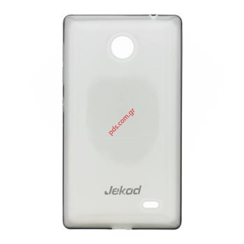 Θήκη Jekod TPU Gel Nokia X, X+ Black σε σκούρο μαύρο χρώμα Θήκη Jekod TPU Gel Nokia X, X+ Black σε σκούρο μαύρο χρώμα