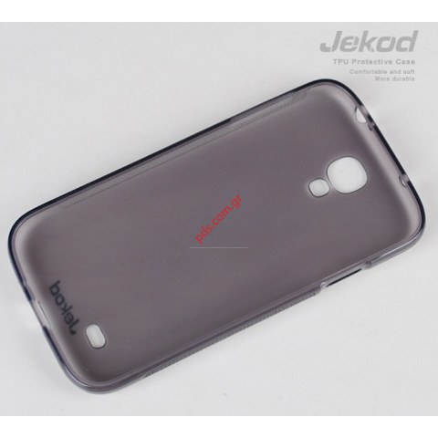 Case TPU Jekod Samsung GT i9500 Galaxy S4 LTE Black Blister