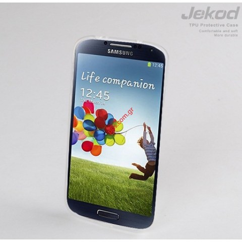 Case TPU Jekod Samsung GT i9500 Galaxy S4 LTE White Blister Case TPU Jekod Samsung GT i9500 Galaxy S4 LTE White Blister
