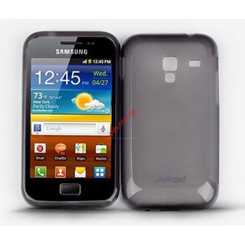 Case TPU Jekod Samsung GT S7500 Galaxy Ace Plus Black Blister. Case TPU Jekod Samsung GT S7500 Galaxy Ace Plus Black Blister.