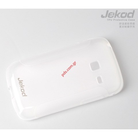 Θήκη Jekod TPU Gel Samsung S6102 Galaxy Y Duos White
