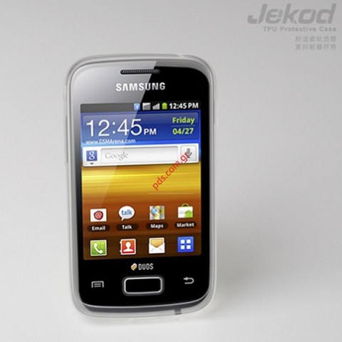 Case Jekod TPU Gel Samsung S6102 Galaxy Y Duos White Case Jekod TPU Gel Samsung S6102 Galaxy Y Duos White