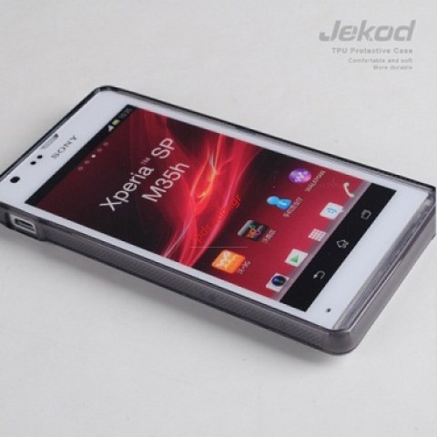 Θήκη Jekod TPU Gel Sony Xperia SP (M35H) Black σε ημιδιάφανο μαύρο χρώμα. Θήκη Jekod TPU Gel Sony Xperia SP (M35H) Black σε ημιδιάφανο μαύρο χρώμα.