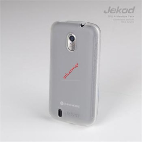 Θήκη Jekod TPU Gel ZTE Blade 3 White σε λευκό χρώμα. Θήκη Jekod TPU Gel ZTE Blade 3 White σε λευκό χρώμα.