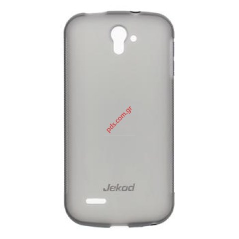 Θήκη Jekod TPU gel ZTE Blade Q Black σε μαύρο χρώμα. Θήκη Jekod TPU gel ZTE Blade Q Black σε μαύρο χρώμα.