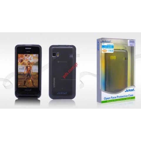 Case TPU Jekod Samsung GT S7230 Black Blister. Case TPU Jekod Samsung GT S7230 Black Blister.