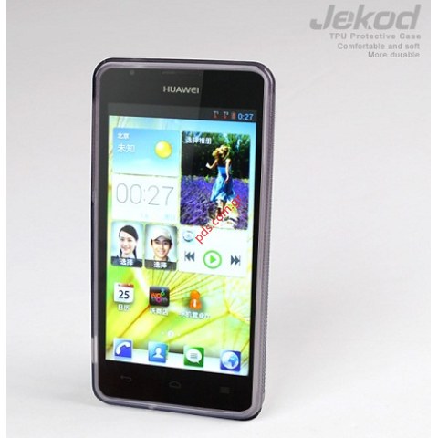 Θήκη Jekod TPU Huawei Ascend G510 Black σε μαύρο χρώμα Blister. Θήκη Jekod TPU Huawei Ascend G510 Black σε μαύρο χρώμα Blister.