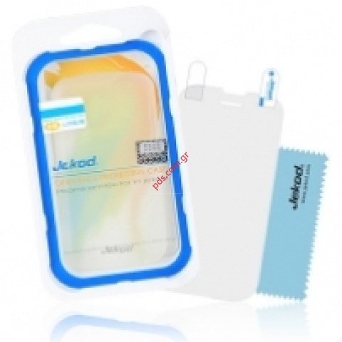 Transparent hard plastic case Jekod LG Optimus L3 2 Dual E430 in white color. Transparent hard plastic case Jekod LG Optimus L3 2 Dual E430 in white color.