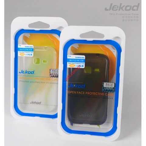 Case Jekod TPU Samsung Galaxy Ace 2 Duos S6352, S6358 Black 