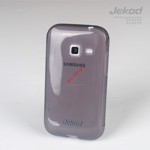 θήκη Jekod TPU Samsung Galaxy Ace Duos S6802 Black σε ημιδιάφανο σκούρο χρώμα.
