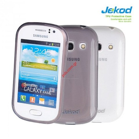 Case TPU Gel silicon Jekod Samsung Galaxy Fame S6810 Black Blister Case TPU Gel silicon Jekod Samsung Galaxy Fame S6810 Black Blister
