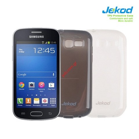 Θήκη Jekod TPU Samsung Galaxy Fresh S7392 Black Trend Lite Duos S7390 