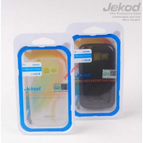 Θήκη Jekod TPU Samsung Galaxy Fresh S7392 White Trend Lite Duos S7390 