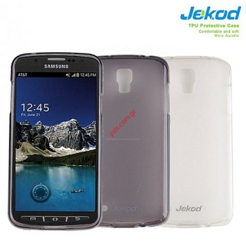Case Jekod TPU Samsung i9295 Galaxy S4 Active White  Case Jekod TPU Samsung i9295 Galaxy S4 Active White