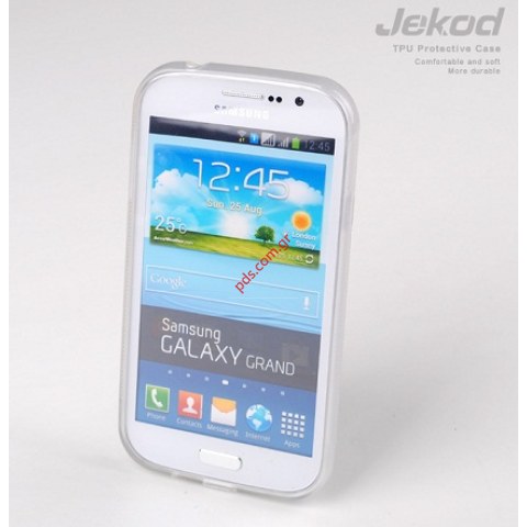Case TPU Jekod Samsung GT i9082 Galaxy Grand Duos White Blister. Case TPU Jekod Samsung GT i9082 Galaxy Grand Duos White Blister.