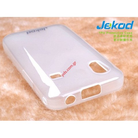 Exclent case Jekod TPU Gel Samsung S5830 Galaxy Ace Case White color Exclent case Jekod TPU Gel Samsung S5830 Galaxy Ace Case White color