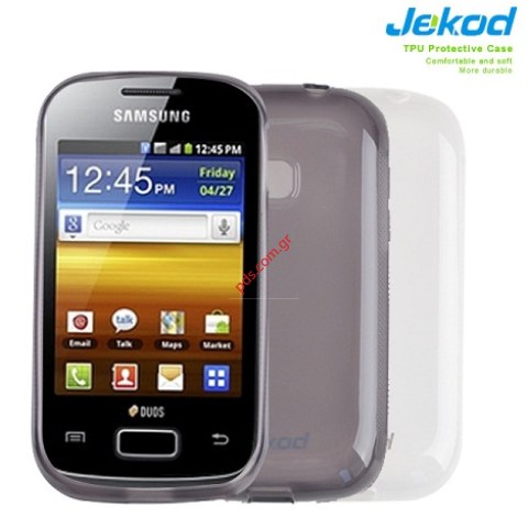 Θήκη Jekod TPU Samsung S6310N Galaxy Young Black Blister.