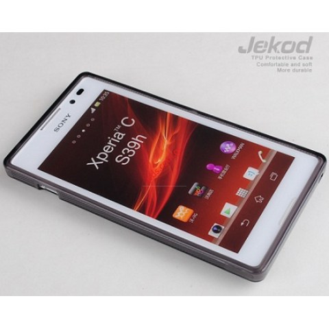 Θήκη Jekod TPU Sony Xperia C (C2305) Black σε μαύρο χρώμα Θήκη Jekod TPU Sony Xperia C (C2305) Black σε μαύρο χρώμα